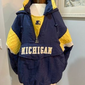 vintage Michigan windbreaker